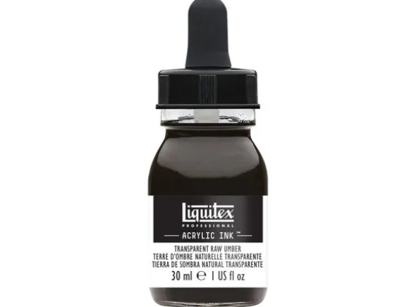 Ink Acrylic Transparent Raw Umber