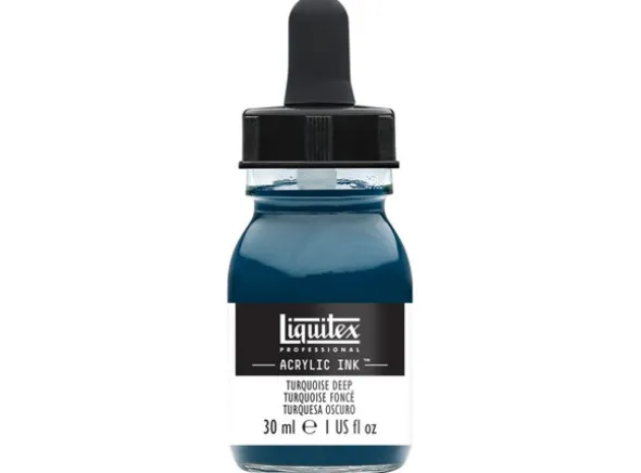Ink Acrylic Turquoise Deep