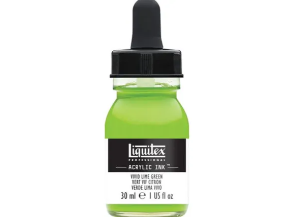 Ink Acrylic Vivid Lime Green