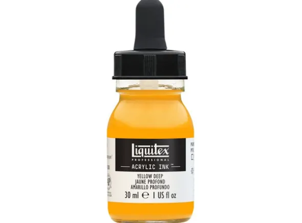 Ink Acrylic Yellow Deep