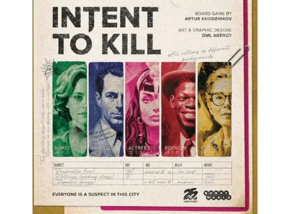 Intent to Kill Brettspill