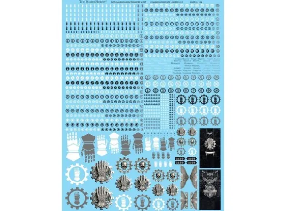 Iron Hands Legion Transfer Sheet