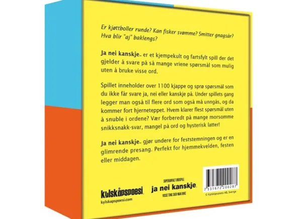 Ja Nei Kanskje Kortspill