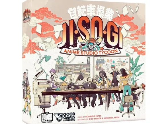 Jisogi Anime Studio Tycoon Brettspill