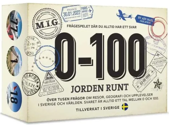 0-100 Jorden runt - SVENSK