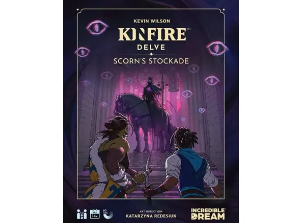 Kinfire Delve Scorns Stockade Brettspill