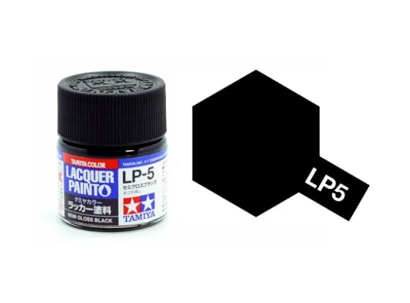 Lakkmaling LP-5 Semi Gloss Black