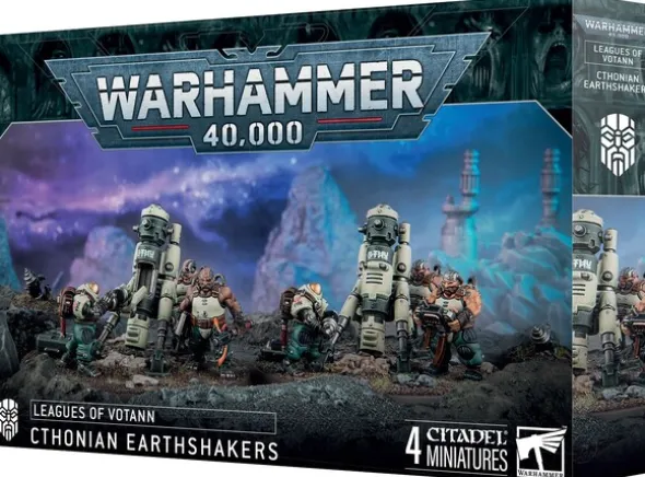Leagues of Votann Cthonian Earthshakers