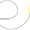 LED Light Warm White - 1mm (10 stk)
