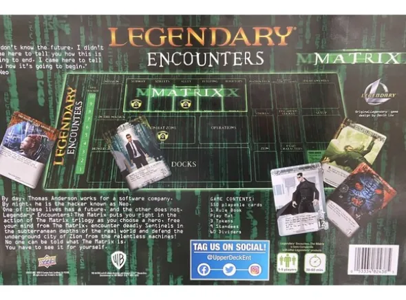 Legendary Encounters Matrix Brettspill
