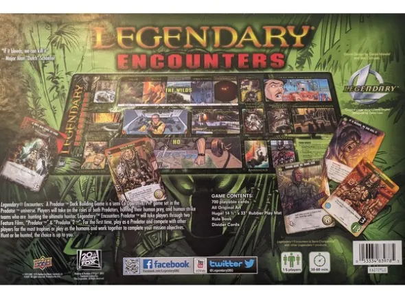 Legendary Encounters Predator Kortspill
