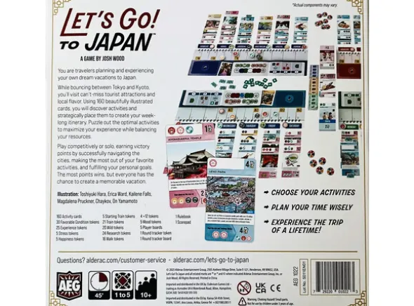 Lets Go To Japan Brettspill