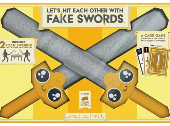 Lets Hit Each Other With Fake Swords