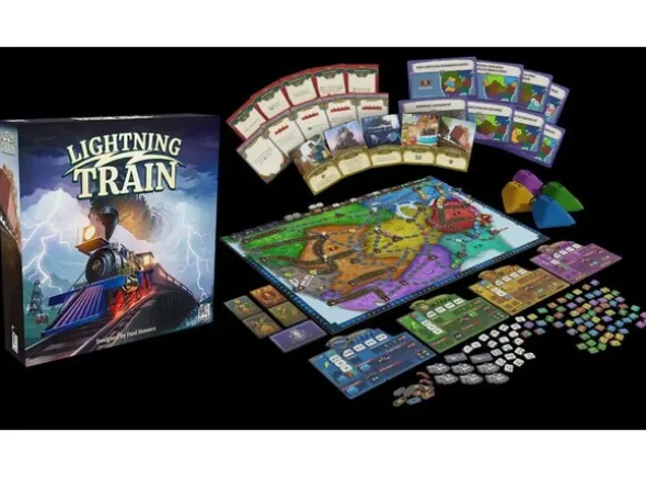 Lightning Train Brettspill