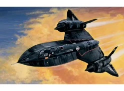 Lockheed SR-71 Blackbird with Drone