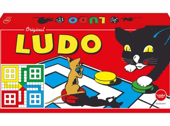 Ludo Brettspill Klassisk Norsk Design