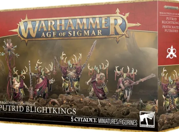 Maggotkin of Nurgle Putrid Blightkings