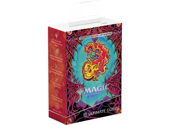 Magic Art Sleeves Mana Token Mountain