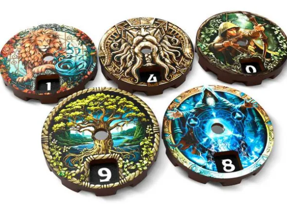 Magic Life Counters - Light (5 stk)