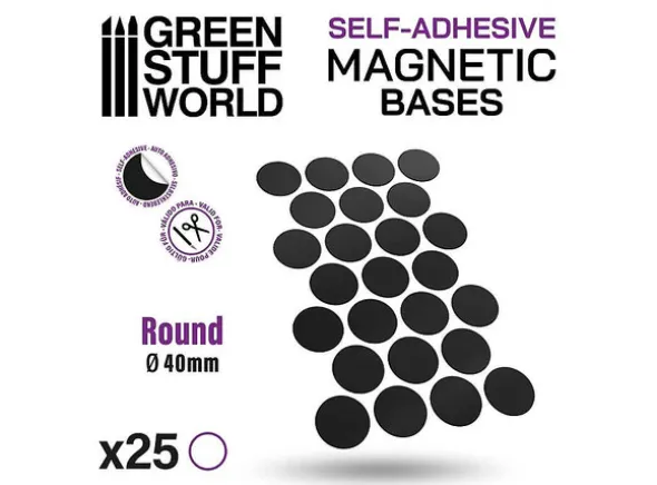 Magnetic Bases - 40mm (25 stk)