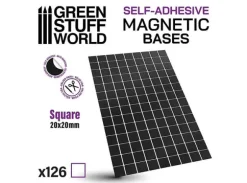 Magnetic Bases - 20x20mm (126 stk)