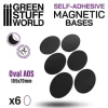 Magnetic Bases - 105x70mm (6 stk)