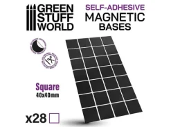 Magnetic Bases - 40x40mm (28 stk)