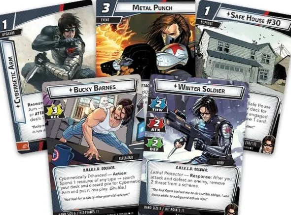 Marvel Champions TCG Winter Soldier Exp