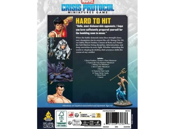 Marvel Crisis Protocol Hard to Hit
