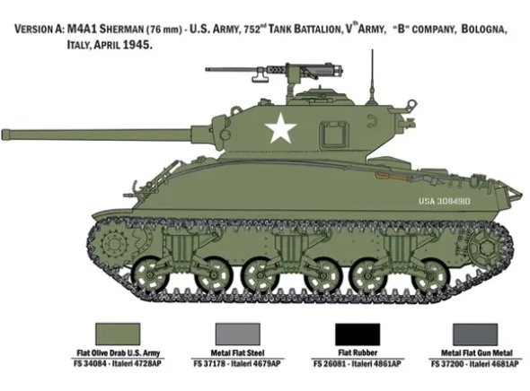 M4A1 Sherman with US Infantry