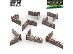 Matched Play Low Walls Orks - x8