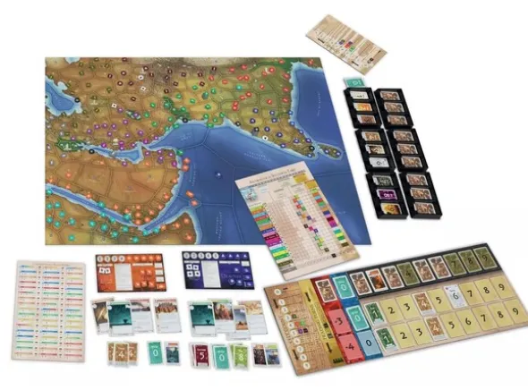 Mega Empires The East Brettspill