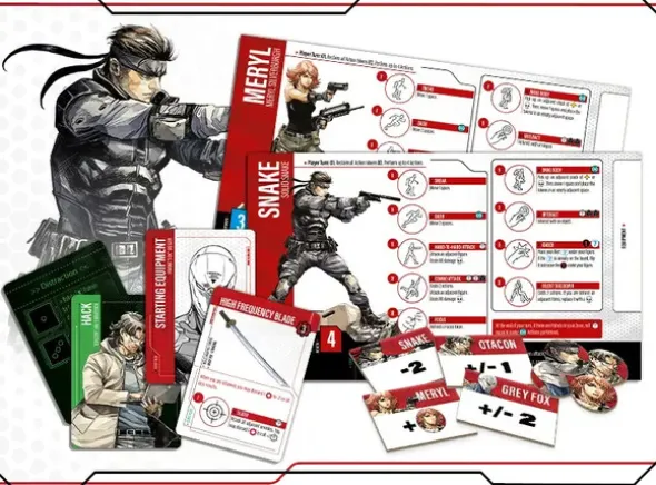 Metal Gear Solid Board Game Brettspill