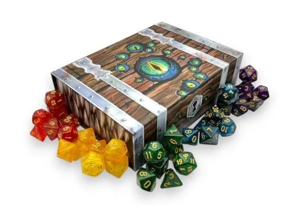 Mimic Chest and Treasure Dice Coll