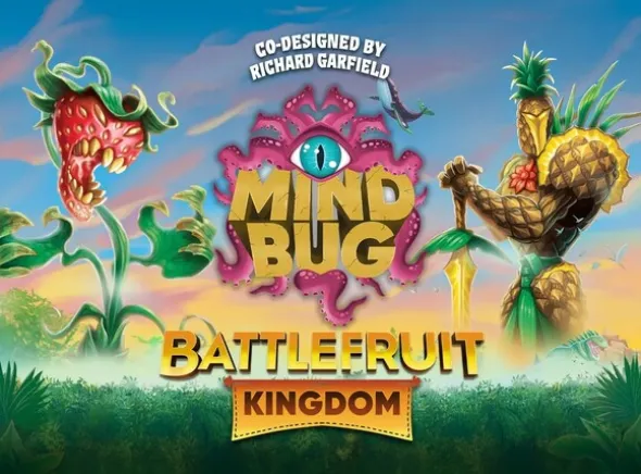 Mindbug Battlefruit Kingdom Kortspill