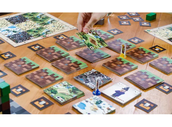 Minecraft Builders & Biomes Brettspill