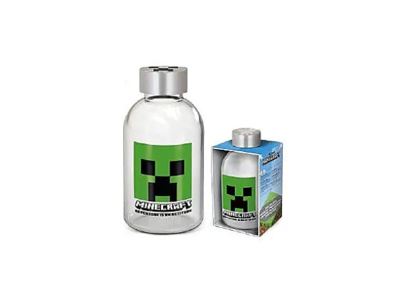 Minecraft Glassflaske 620ml