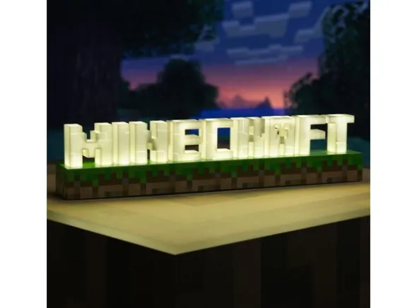 Minecraft Light Logo 41 cm