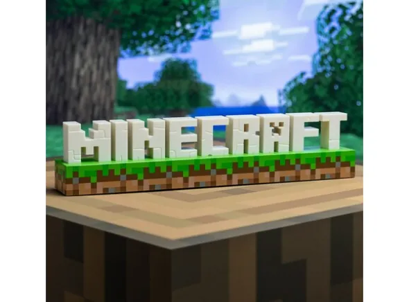 Minecraft Light Logo 41 cm