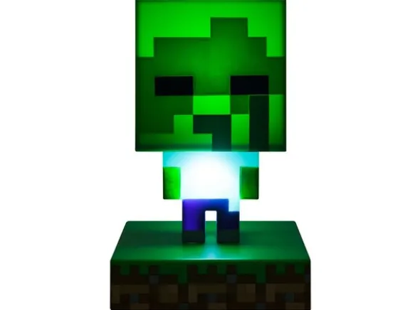 Minecraft Zombie Lampe - 8 cm