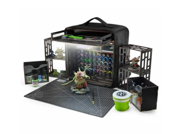 Miniature Portable Paint Station