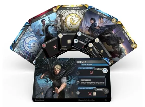 Mistborn The Deckbuilding Game Kortspill