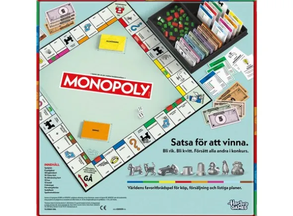 Monopoly Brettspill - SVENSK