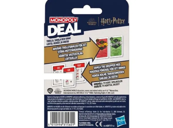 Monopoly Deal Harry Potter - SVENSK