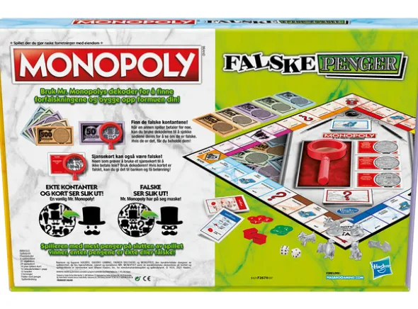 Monopoly Falske Penger Brettspill