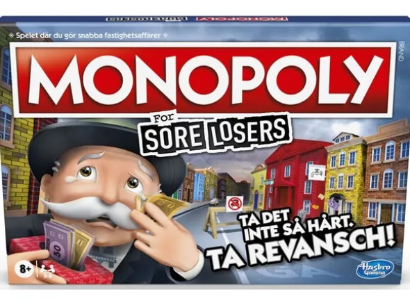Monopoly For Sore Losers - SVENSK