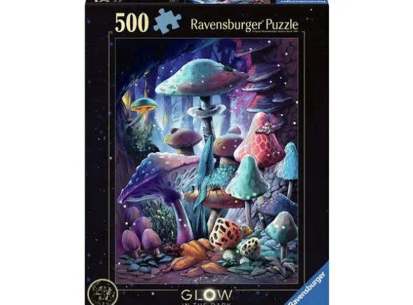 Moonlight Mushrooms 500 biter Puslespill