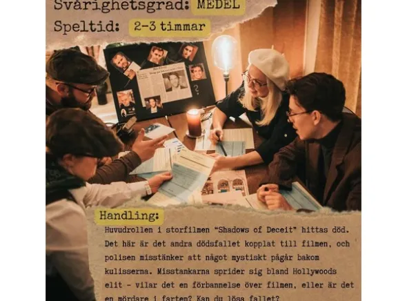 Mordet i Hollywood - SVENSK