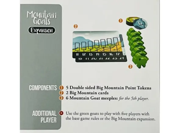 Mountain Goats Big Mountain Expansion