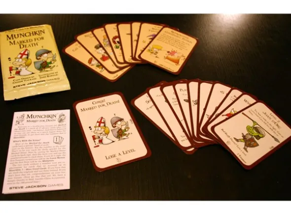 Munchkin Marked for Death 2nd Ed Booster
